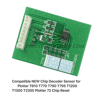 Decoder Chip Resetter Card H P 72 ink DesignJet T1100 T770 T790 T1200 T1300 T2300